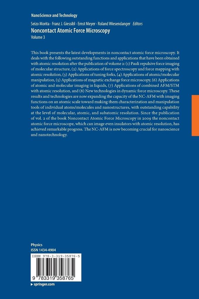 Weitere Ansicht: Noncontact Atomic Force Microscopy