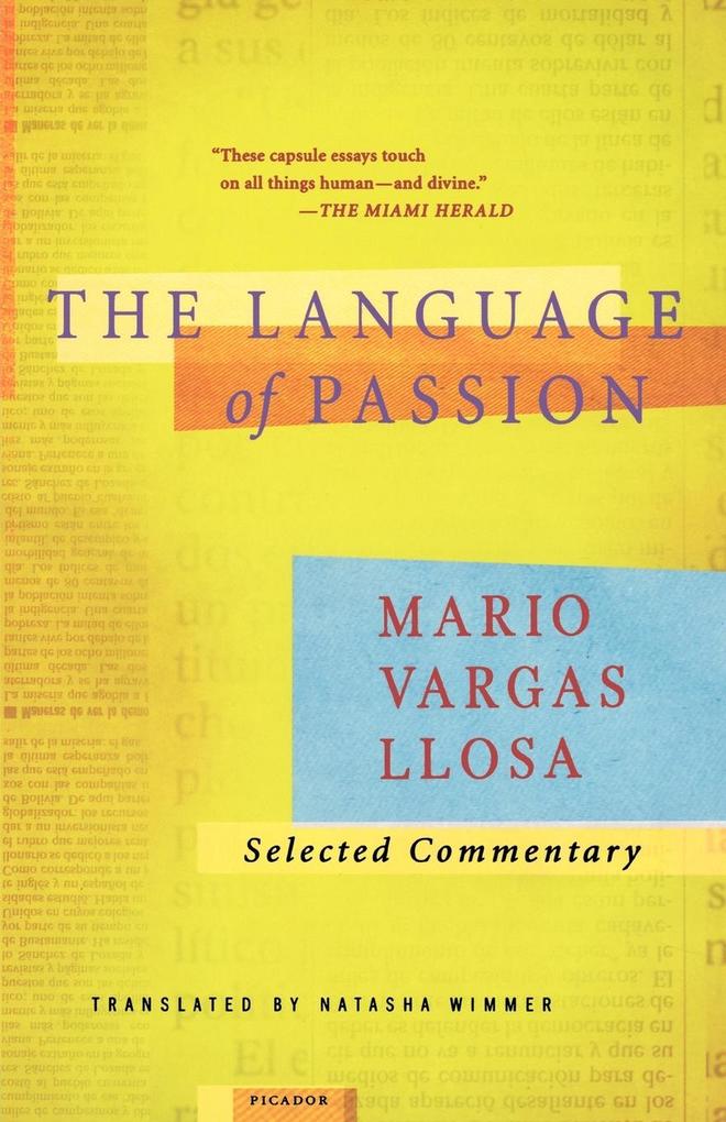 Produktbild: The Language of Passion | Mario Vargas Llosa