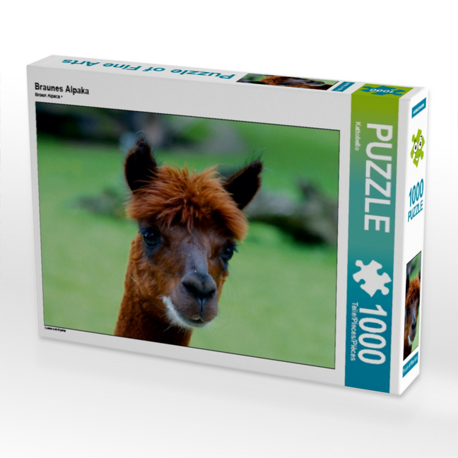 Produktbild: Braunes Alpaka (Puzzle) | Kattobello