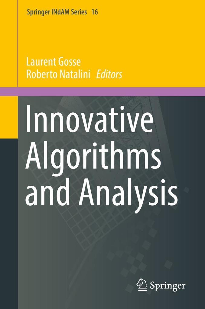 Produktbild: Innovative Algorithms and Analysis
