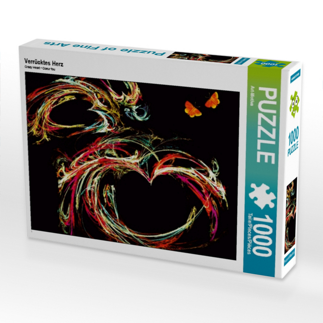 Produktbild: Verrücktes Herz (Puzzle) | Art-Motiva