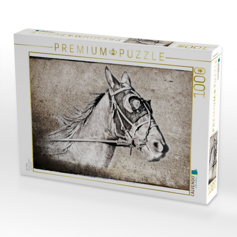 Weitere Ansicht: CALVENDO Puzzle Der Traber | 1000 Teile Lege-Größe 64x48cm Foto-Puzzle für glückliche Stunden | Calvendo