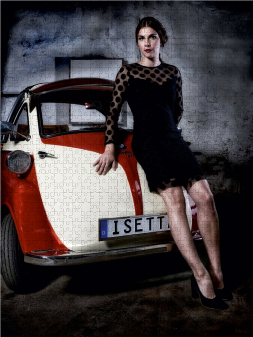 Weitere Ansicht: Isetta Rot-Weiß (Puzzle) | Claus Eckerlin