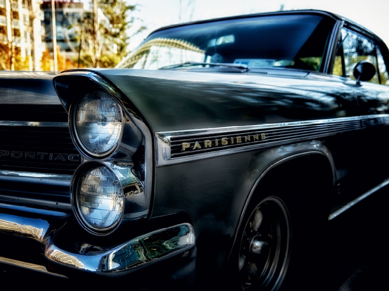 Weitere Ansicht: Retro Auto - Pontiac Pariesienne (Puzzle) | Autofreund