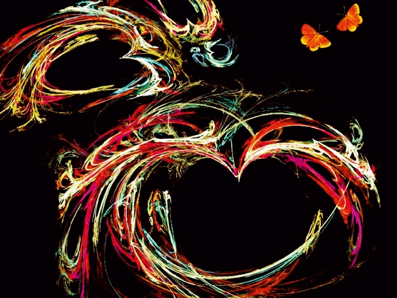 Weitere Ansicht: Verrücktes Herz (Puzzle) | Art-Motiva