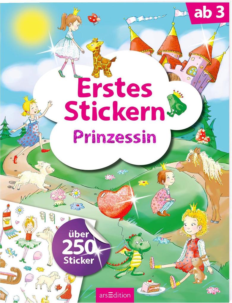 Produktbild: Erstes Stickern Prinzessin