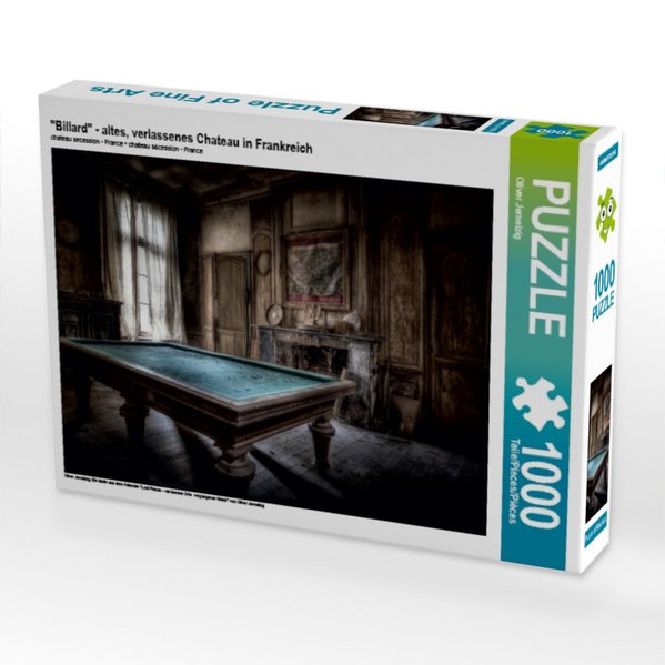 CALVENDO Puzzle „Altes Badehaus In Belgien“ – 1000 Teile, 64 X 48 Cm, Premium-Qualität Aus Europa