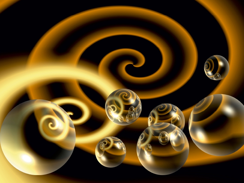 Weitere Ansicht: Die goldene Spirale (Puzzle) | Heidemarie Sattler