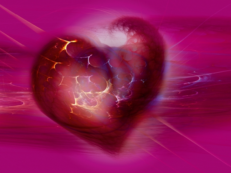 Weitere Ansicht: Das abstrakte Herz (Puzzle) | Claudia Burlager