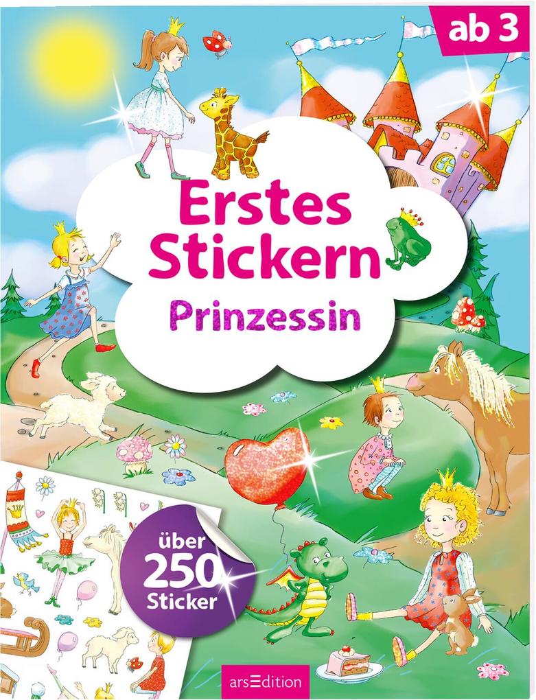 Weitere Ansicht: Erstes Stickern Prinzessin