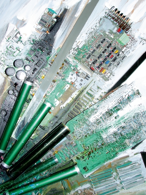 Weitere Ansicht: Giftgrün (Puzzle) | Ilona Jentsch