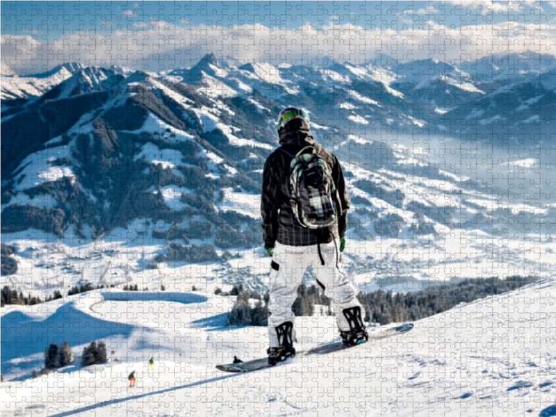 Weitere Ansicht: Wilder Kaiser (Puzzle) | Val Thoermer