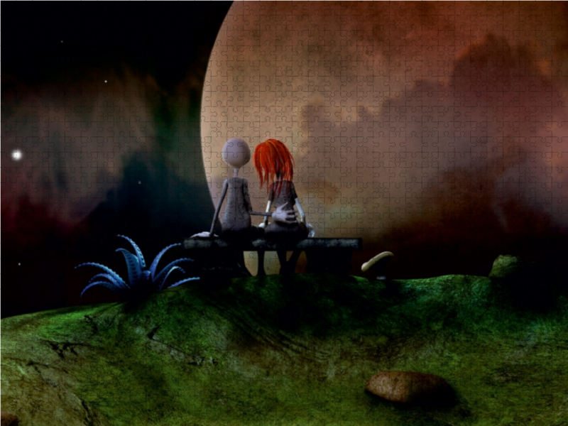 Weitere Ansicht: Angekommen (Puzzle) | Norbert Buch