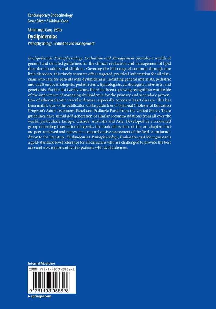 Weitere Ansicht: Dyslipidemias