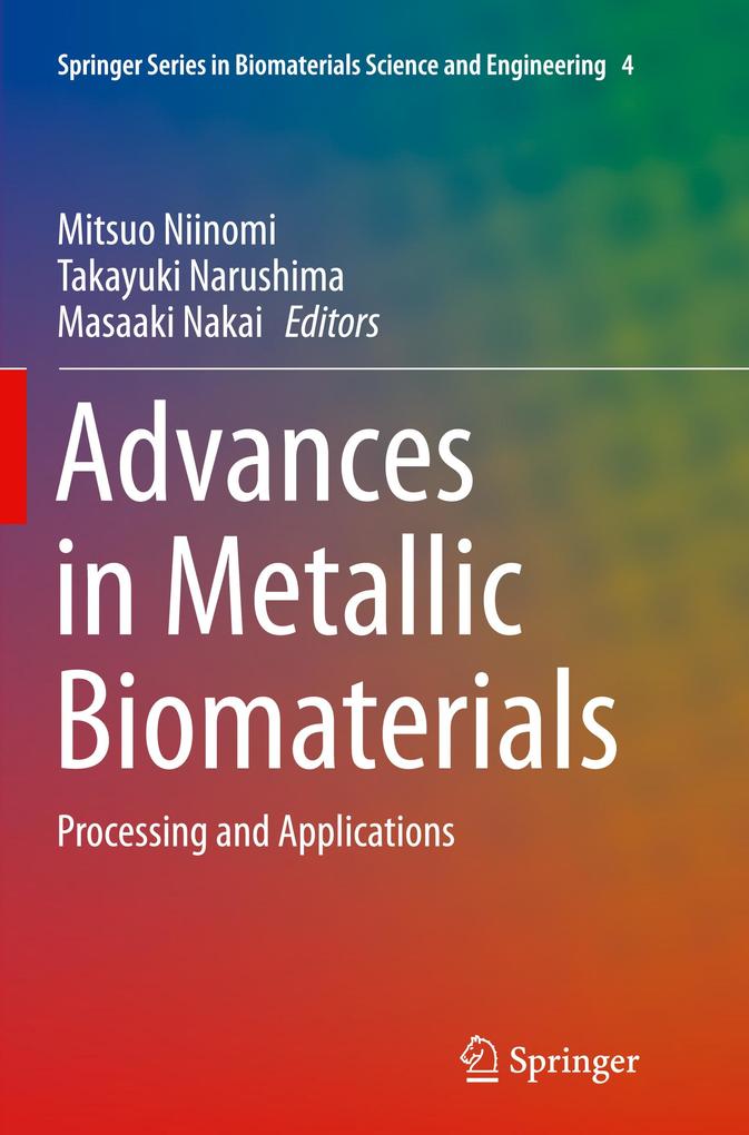 Produktbild: Advances in Metallic Biomaterials
