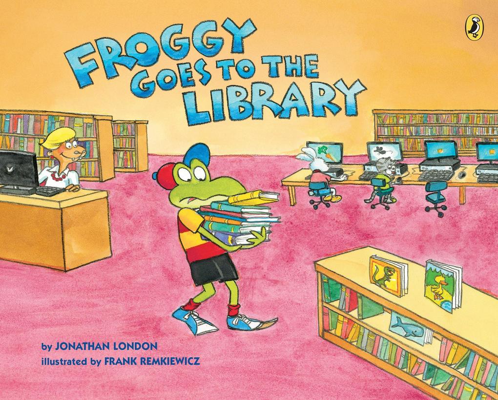 Produktbild: Froggy Goes to the Library | Jonathan London