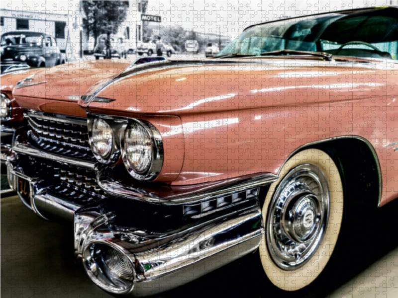 Weitere Ansicht: Retro Auto - USA (Puzzle) | Autofreund