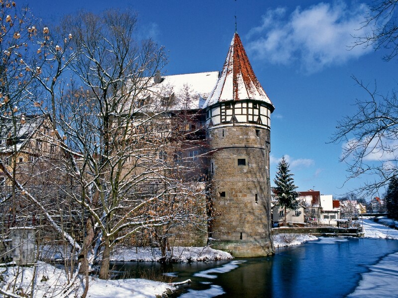 Weitere Ansicht: Zollernschloss in Balingen am Rand der Schwäbischen Alb (Puzzle)