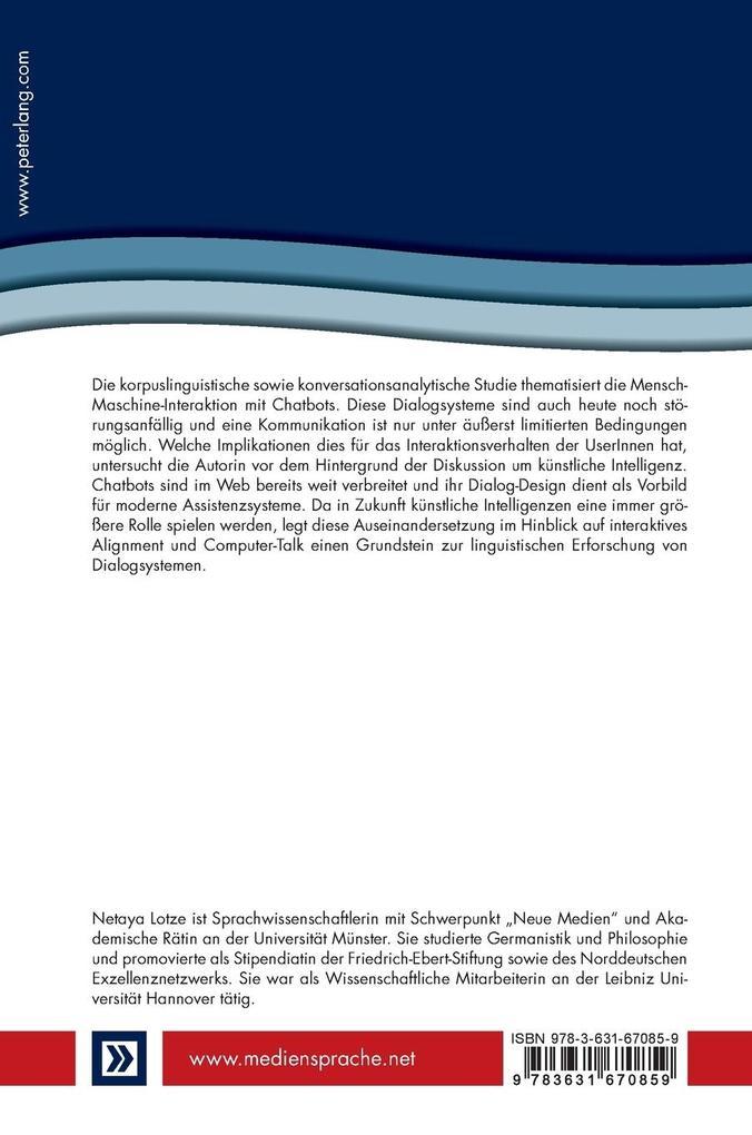 Weitere Ansicht: Chatbots | Netaya Lotze
