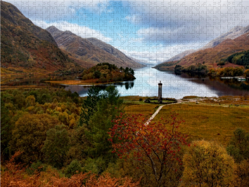 Weitere Ansicht: Glenfinnan Monument, Schottland (Puzzle) | Martina Cross