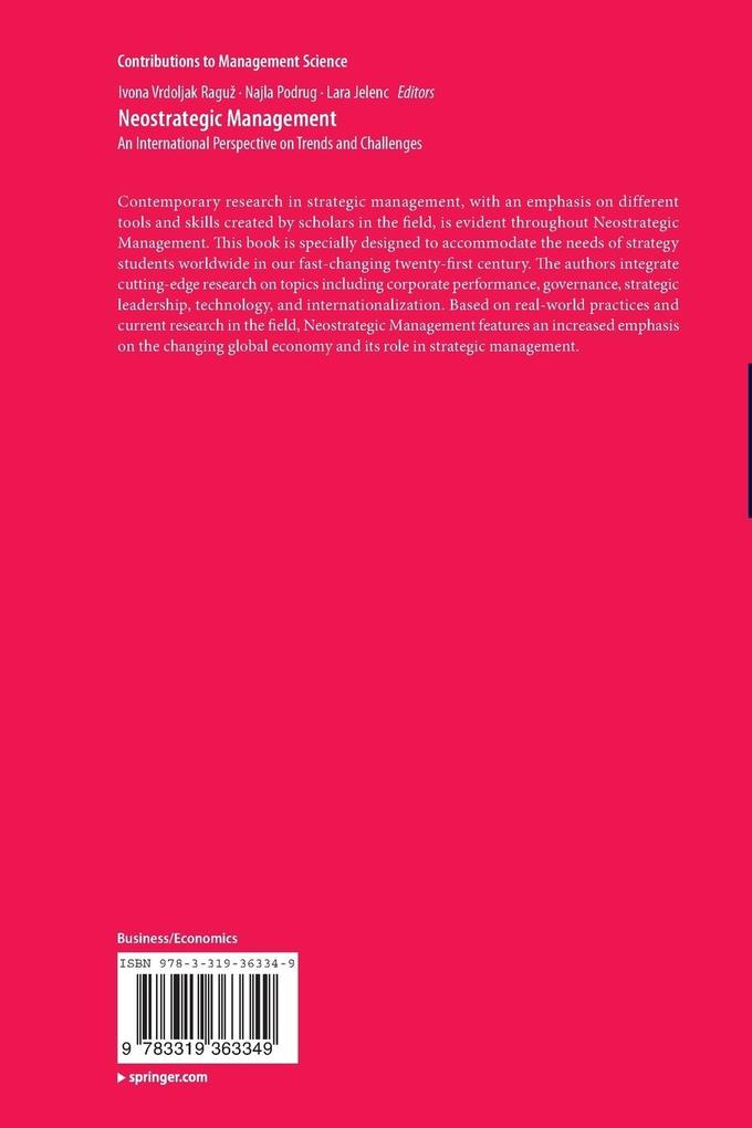 Weitere Ansicht: Neostrategic Management