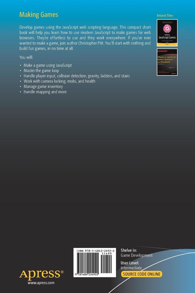 Weitere Ansicht: Making Games | Christopher Pitt