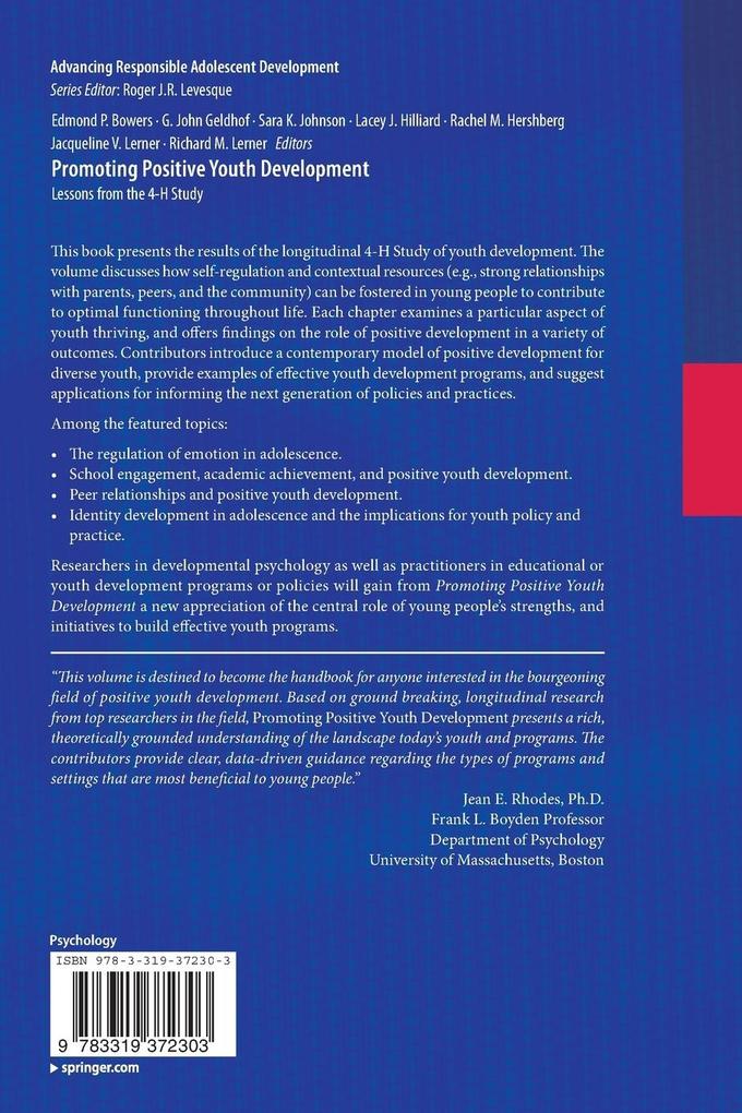 Weitere Ansicht: Promoting Positive Youth Development