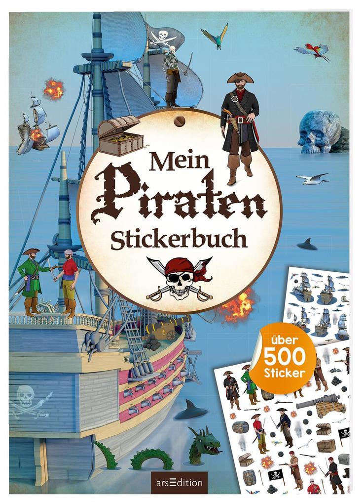 Produktbild: Mein Piraten-Stickerbuch