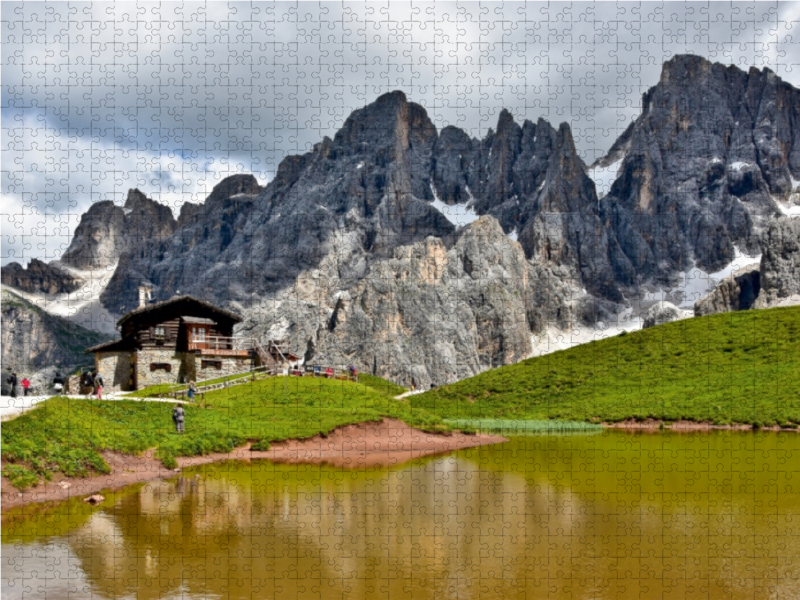 Weitere Ansicht: Baita Segantini vor Punta Rolle (Puzzle) | Joachim Barig