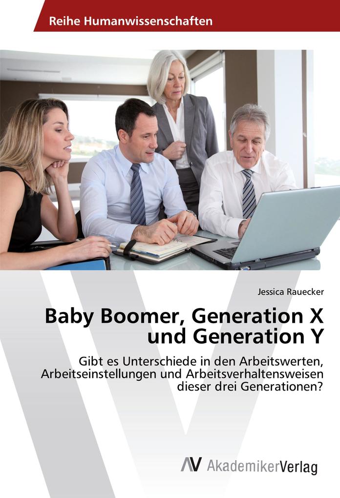 Produktbild: Baby Boomer, Generation X und Generation Y | Jessica Rauecker
