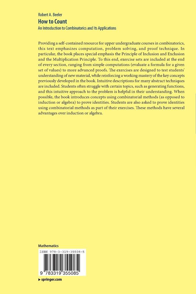 Weitere Ansicht: How to Count | Robert A. Beeler