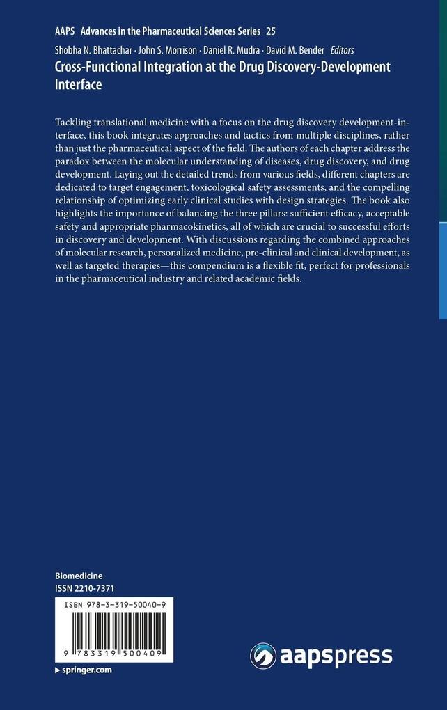 Weitere Ansicht: Translating Molecules into Medicines