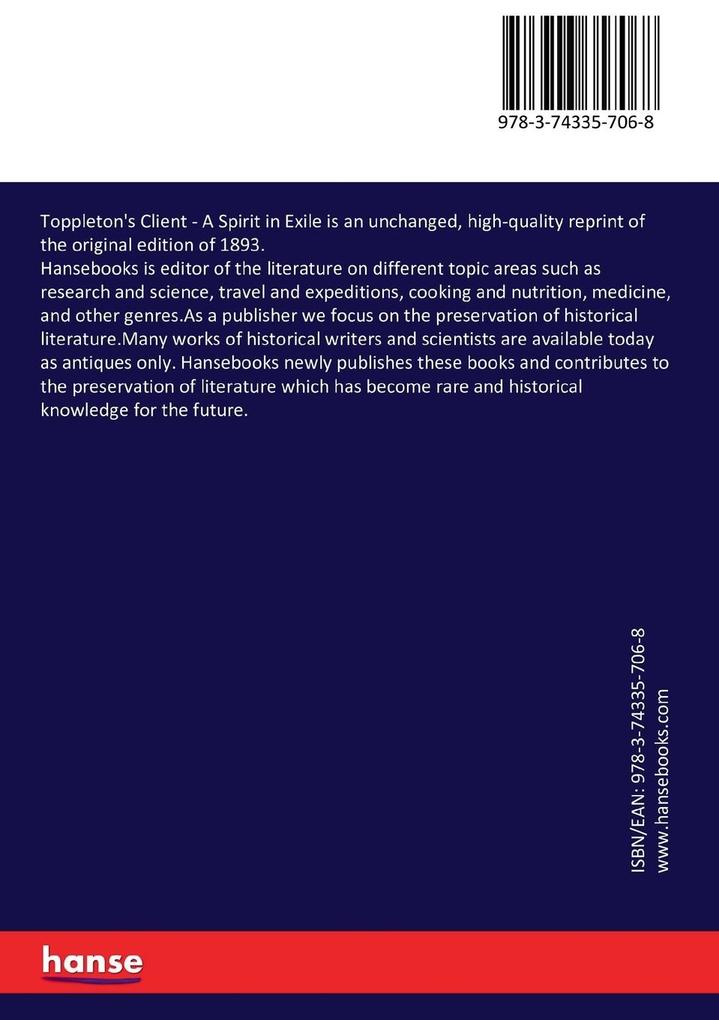 Weitere Ansicht: Toppleton's Client | John Kendrick Bangs