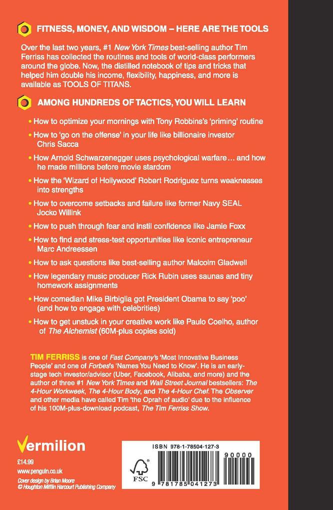 Weitere Ansicht: Tools of Titans | Timothy Ferriss