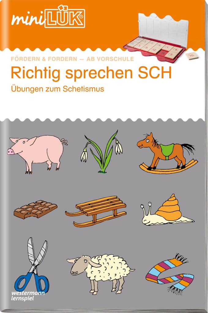 Produktbild: miniLÜK. Richtig sprechen
