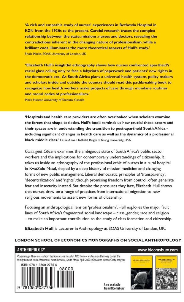 Weitere Ansicht: Contingent Citizens | Elizabeth Hull