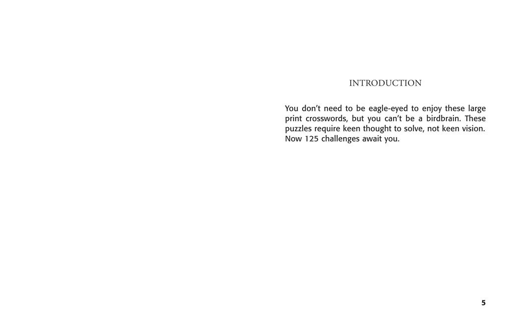 Weitere Ansicht: Large Print Crosswords #4 | Thomas Joseph