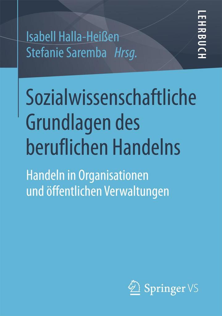 Produktbild: Sozialwissenschaftliche Grundlagen des beruflichen Handelns