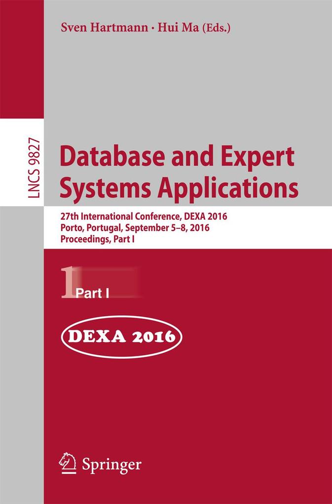 Produktbild: Database and Expert Systems Applications