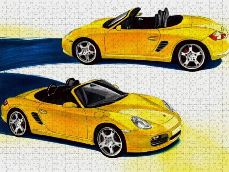 Weitere Ansicht: Porsche Boxter (Puzzle) | Reinhold Autodisegno