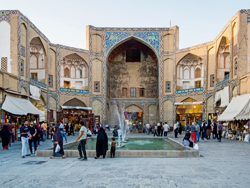 Weitere Ansicht: Eingang zum Bazar (Puzzle) | Thomas Leonhardy