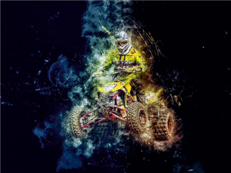 Weitere Ansicht: Quad, extrem cool (Puzzle) | Peter Roder