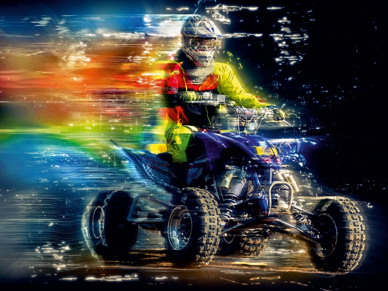 Weitere Ansicht: Quad, extrem cool (Puzzle) | Peter Roder