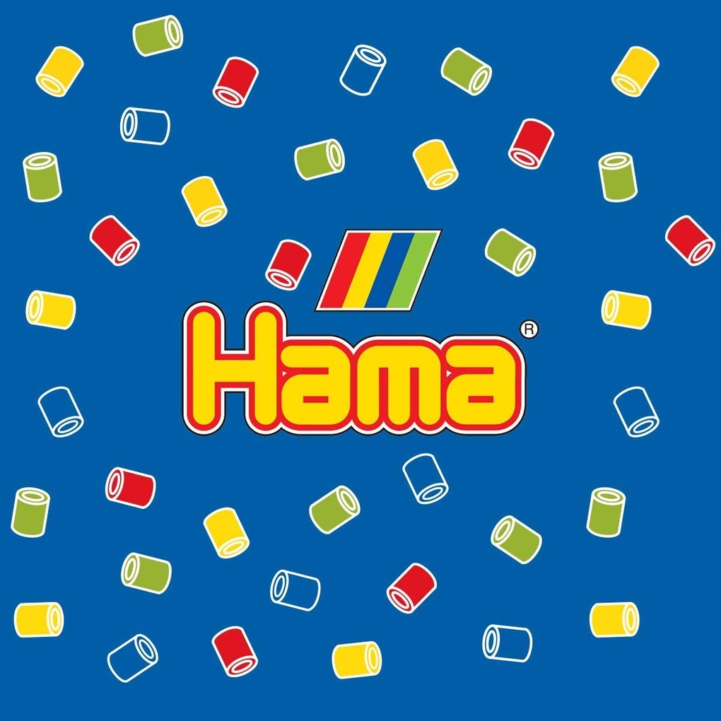 Weitere Ansicht: Hama 8540 - My first Hama Bügelperlen Maxi 3+, Dose mit ca. 1400 Stück, Vollton Mix00