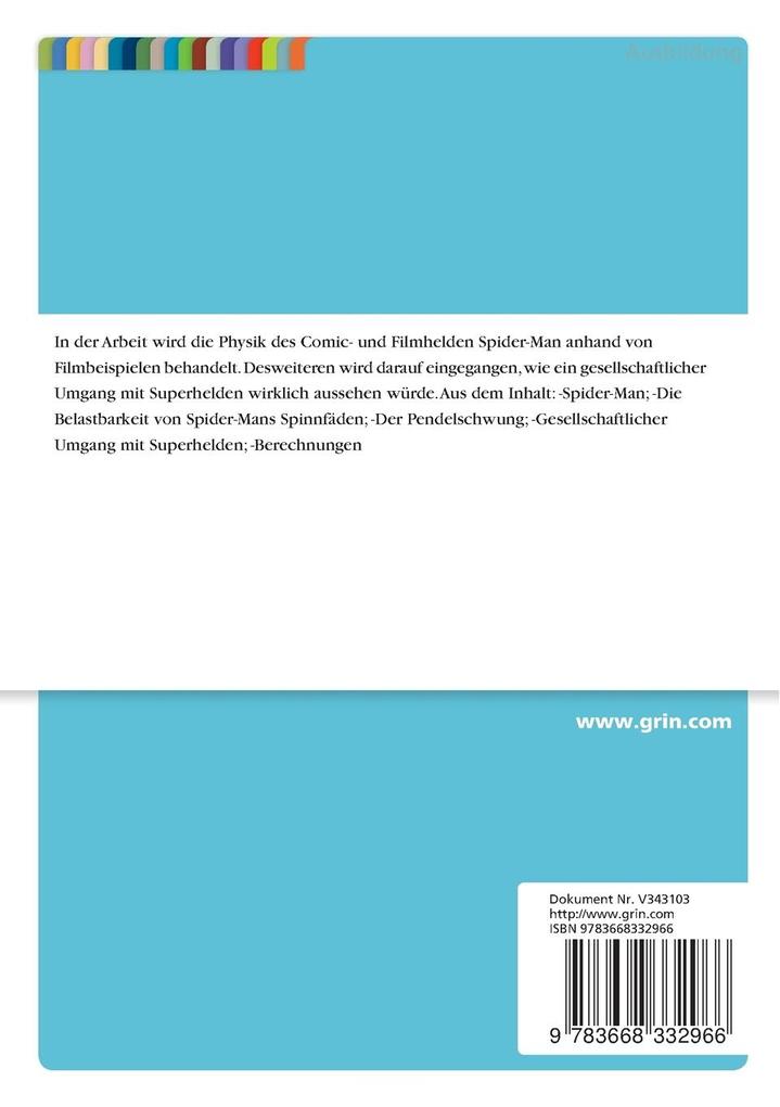 Weitere Ansicht: Physik der Superhelden | Lennard Fichtner