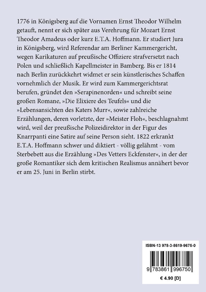 Weitere Ansicht: Kreisleriana | E. T. A. Hoffmann