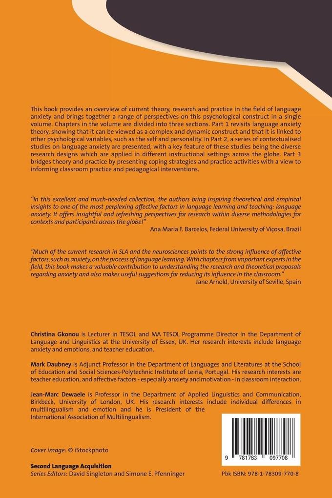 Weitere Ansicht: New Insights into Language Anxiety