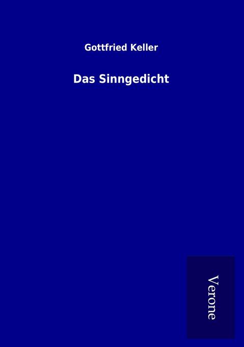 Produktbild: Das Sinngedicht | Gottfried Keller