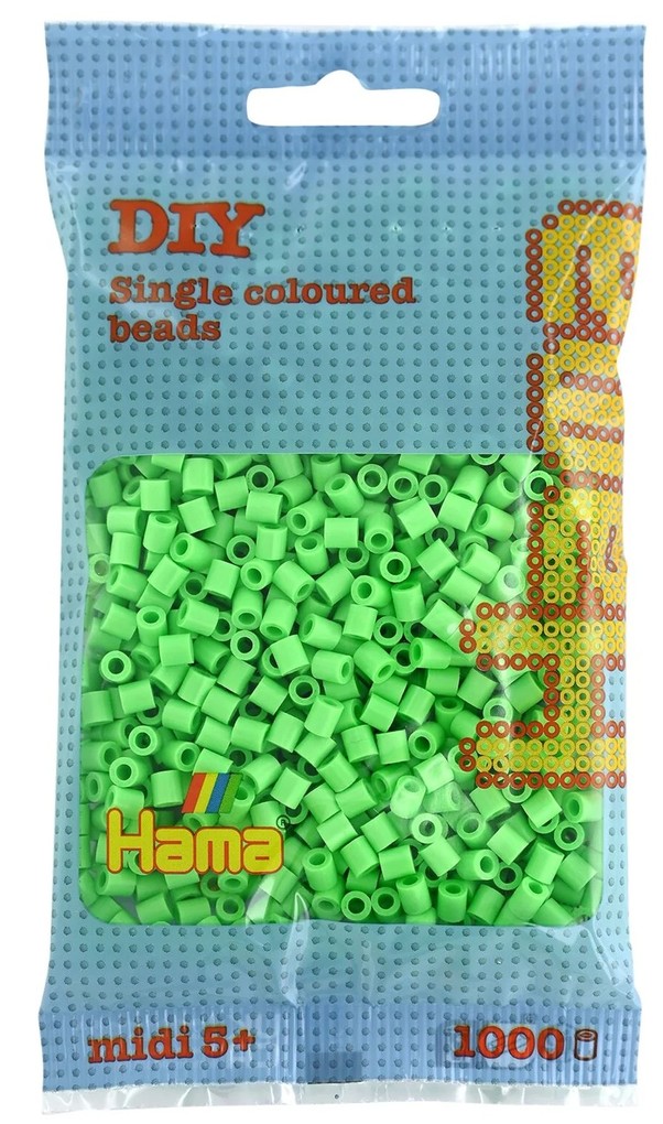 Produktbild: Hama - Perlenbeutel 1000 Stück pastell-grün
