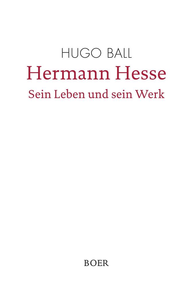 Produktbild: Hermann Hesse | Hugo Ball